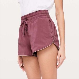 Like New Lululemon Choose A Side Short 3” Misty Merlot Reversible Shorts Pink